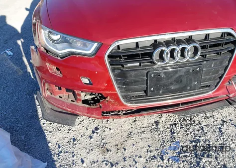 2013 Audi A6 3.0T Premium from USA, damaged, VIN WAUHGAFC3DN049625